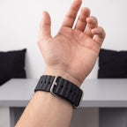 Dirželis Tech-Protect Iconband Pro Apple Watch 8 / 9 / 10 / 11 / 12 / SE / Ultra (44 / 45 / 46 / 49 mm), tamsiai pilkas...