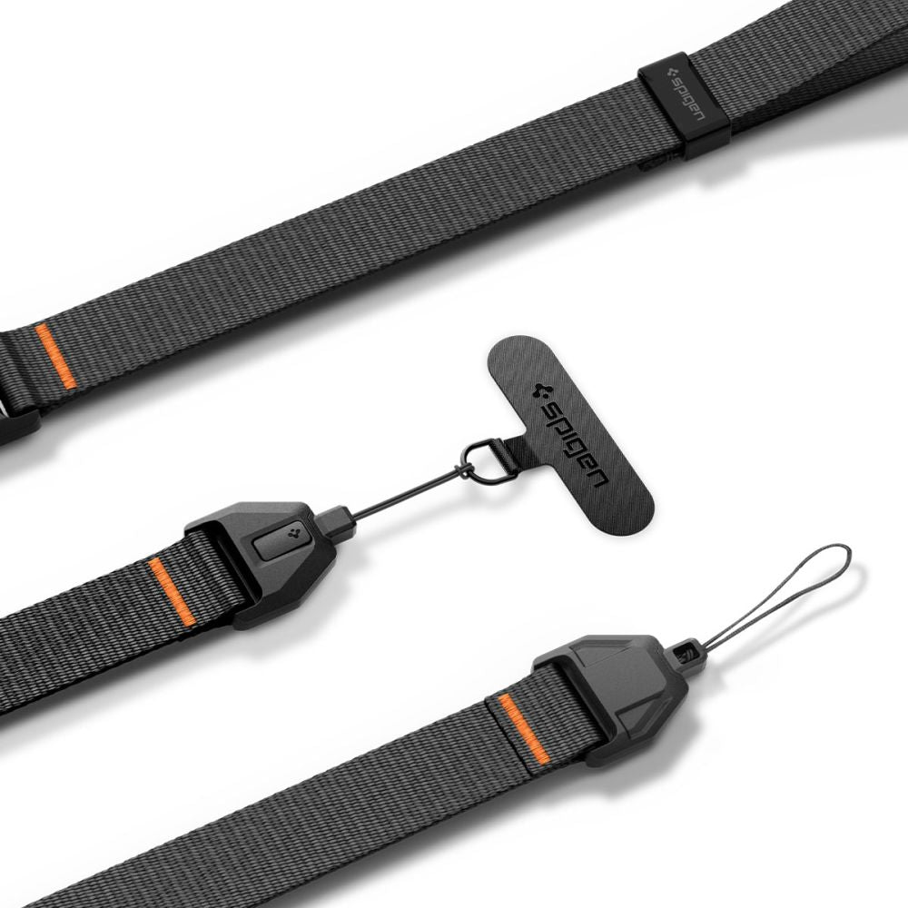 Apyrankė Spigen Universal Adjustable Lanyard Strap Wrist, juoda -- SPIGEN//Akcesoria