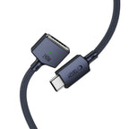 Kabelis Tech-Protect MMC01 Ultraboost USB-C - MagSafe 3, 140W, 300 cm, MacBook, tamsiai mėlynas -- MacBook