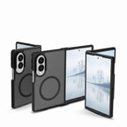 Dėklas Tech-Protect Magmat MagSafe Galaxy Z Fold 8, matinis juodas -- Galaxy Z Fold 8