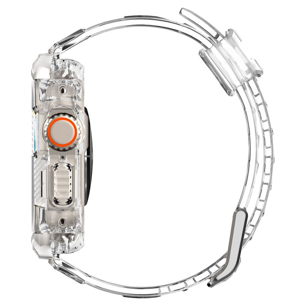 Dirželis Spigen Rugged Armor Pro Apple Watch Ultra 1 / 2 (49 mm), skaidrus -- Apple Watch Ultra (49 mm), Apple Watch...