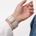Dirželis Tech-Protect NylonLoop Apple Watch 8 / 9 / 10 / 11 / 12 / SE (40 / 41 / 42 mm), smėlio spalvos -- Apple Watch 8...