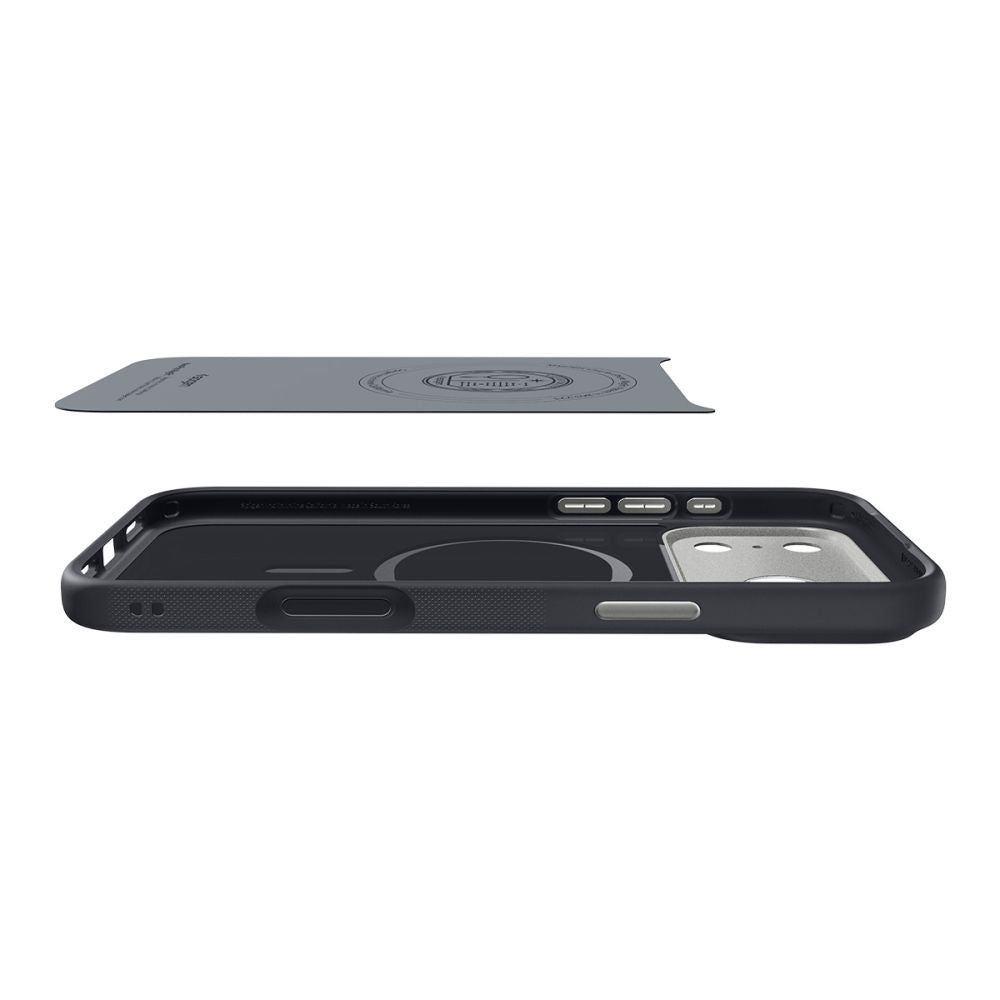 Dėklas Spigen Nano Pop MagSafe iPhone 17 Pro / 18 Pro, juodai pilkas -- iPhone 17 Pro, iPhone 18 Pro