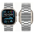 Dirželis Tech-Protect Stainless Apple Watch 8 / 9 / 10 / 11 / 12 / SE / Ultra (44 / 45 / 46 / 49 mm), sidabrinis -- Apple...