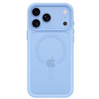 Dėklas Tech-Protect Magmat MagSafe CC iPhone 17 Pro / 18 Pro, matinis šviesiai mėlynas -- iPhone 17 Pro, iPhone 18 Pro