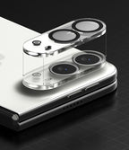 Kameros apsauginis stiklas Ringke Camera Full Cover iPhone Duo, 2 vnt., juodas -- iPhone Duo