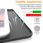 Dėklas Tech-Protect SmartCase iPad 9.7 5 / 6 (2017-2018), juodas -- iPad 5 (2017), iPad 6 (2018)