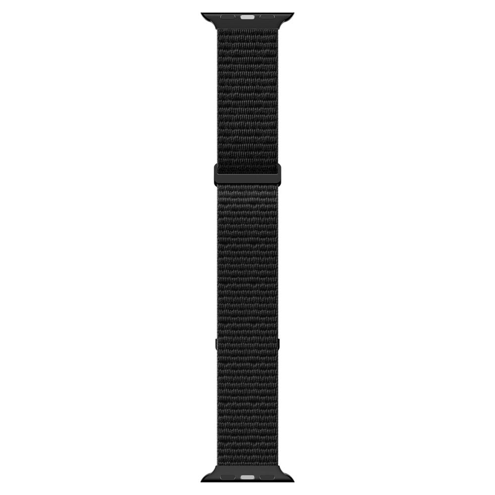 Dirželis Spigen WBF01 Apple Watch 8 / 9 / 10 / 11 / SE / Ultra, juodas -- Apple Watch 8 (45 mm), Apple Watch 9 (45 mm),...