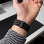 Dirželis Tech-Protect NylonLoop Apple Watch 8 / 9 / 10 / 11 / 12 / SE / Ultra (44 / 45 / 46 / 49 mm), juodas -- Apple...