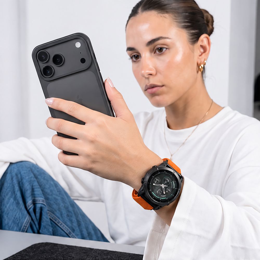 Dirželis Tech-Protect NylonLoop Garmin Fenix 5X / 5X Plus / 6X / 6X Pro / 7X / 8 / 8 Pro / 9 / 9 Pro (51 mm), Signal...