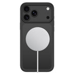 Dėklas Tech-Protect Magmat MagSafe CC iPhone 17 Pro / 18 Pro, matinis juodas -- iPhone 17 Pro, iPhone 18 Pro