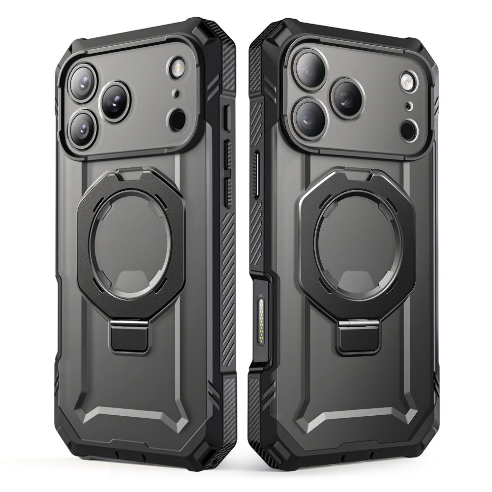 Dėklas Supcase Grip Pro Mag MagSafe iPhone 17 Pro Max / 18 Pro Max, juodas -- iPhone 17 Pro Max, iPhone 18 Pro Max