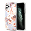 Guess dėklas iPhone 11 Pro Max – alyvinis, gėlių motyvas -- iPhone 11 Pro Max