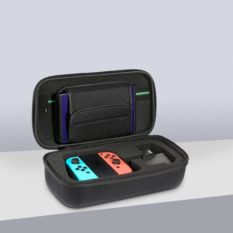 Ugreen dėklas Nintendo Switch ir priedams S 26,5 x 10 x 13,5 cm juodas (50275 LP145) -- Nintendo Switch
