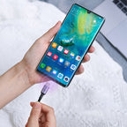 Ugreen US316 70427 USB-C - USB-C PD QC FCP kabelis 100W 5A 480Mb/s 1m - pilka -- Cell phone cables