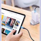 Ugreen US316 70427 USB-C - USB-C PD QC FCP kabelis 100W 5A 480Mb/s 1m - pilka -- Cell phone cables