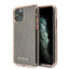Guess dėklas iPhone 11 Pro – rožinis, blizgučiai -- iPhone 11 Pro
