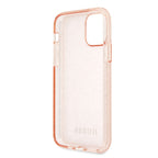 Guess dėklas iPhone 11 Pro – rožinis, blizgučiai -- iPhone 11 Pro
