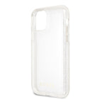 Guess dėklas iPhone 11 Pro – sidabrinis su blizgučiais -- iPhone 11 Pro