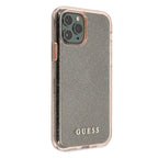 Guess Glitter dėklas iPhone 11 Pro Max – rožinis -- iPhone 11 Pro Max
