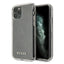 Guess dėklas iPhone 11 Pro Max – sidabrinis, blizgus -- iPhone 11 Pro Max