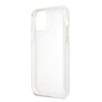 Guess dėklas iPhone 11 Pro Max – sidabrinis, blizgus -- iPhone 11 Pro Max