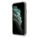 Guess dėklas iPhone 11 Pro Max – sidabrinis, blizgus -- iPhone 11 Pro Max