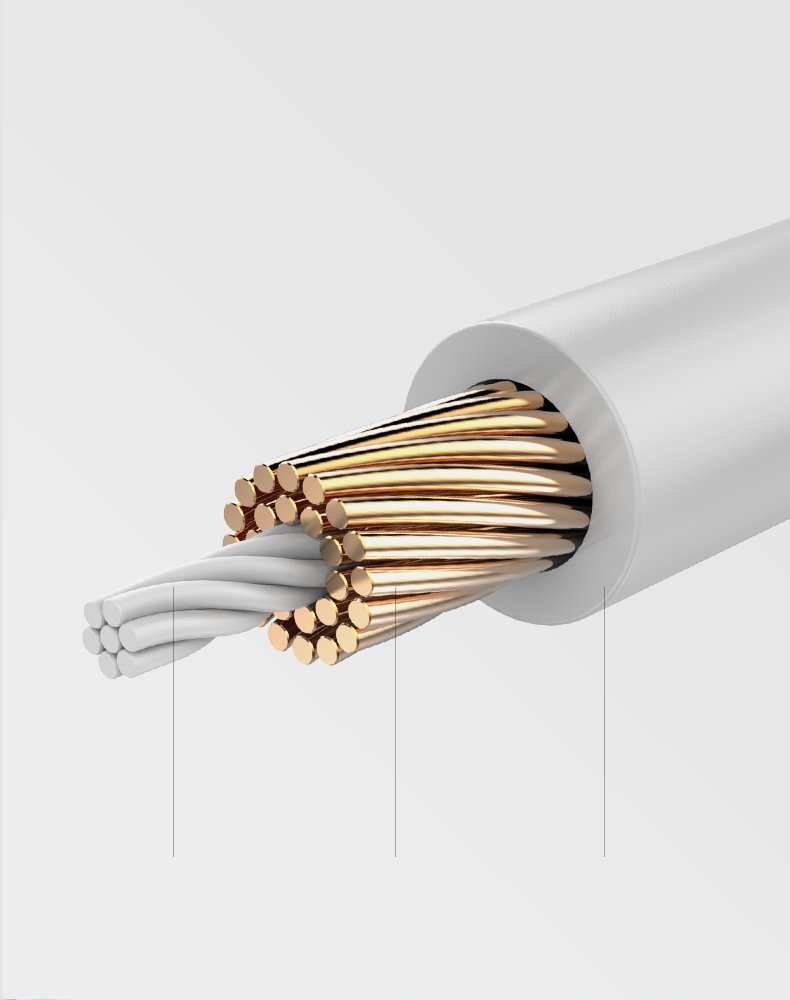 Ugreen plokščias internetinis tinklo kabelis Ethernet jungtis RJ45 Cat 6 UTP 1000 Mbps 2 m juodas (50185) -- Network Cables