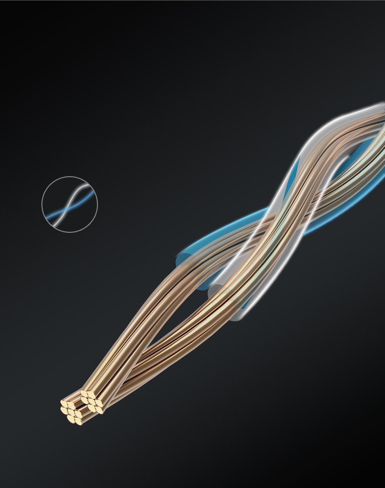 Ugreen plokščias internetinis tinklo kabelis Ethernet jungtis RJ45 Cat 6 UTP 1000 Mbps 2 m juodas (50185) -- Network Cables