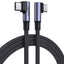 Ugreen US335 70696 kampinis USB-C – USB-C PD QC FCP 100W 5A 480Mb/s 1m laidas – juodas -- Cell phone cables