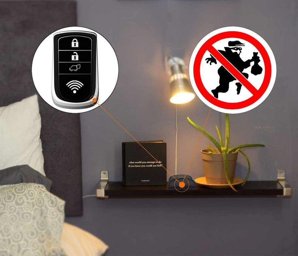 Apsaugos nuo vagystės automobilio raktelių dėklas blokuoja radijo bangas Keyless Faraday Box dangtelis Faraday narvas 14 cm su 10 cm juodu