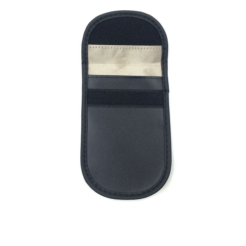 Apsaugos nuo vagystės automobilio raktelių dėklas blokuoja radijo bangas Keyless Faraday Box dangtelis Faraday narvas 14 cm su 10 cm juodu