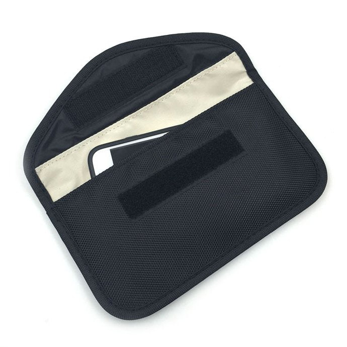 Apsaugos nuo vagystės dėklas automobilio raktams Telefono radijo blokavimas Faraday dėžutė Faraday narvas 20cm x 11cm juodas