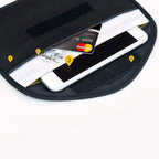 Apsaugos nuo vagystės dėklas automobilio raktams Telefono radijo blokavimas Faraday dėžutė Faraday narvas 20cm x 11cm juodas