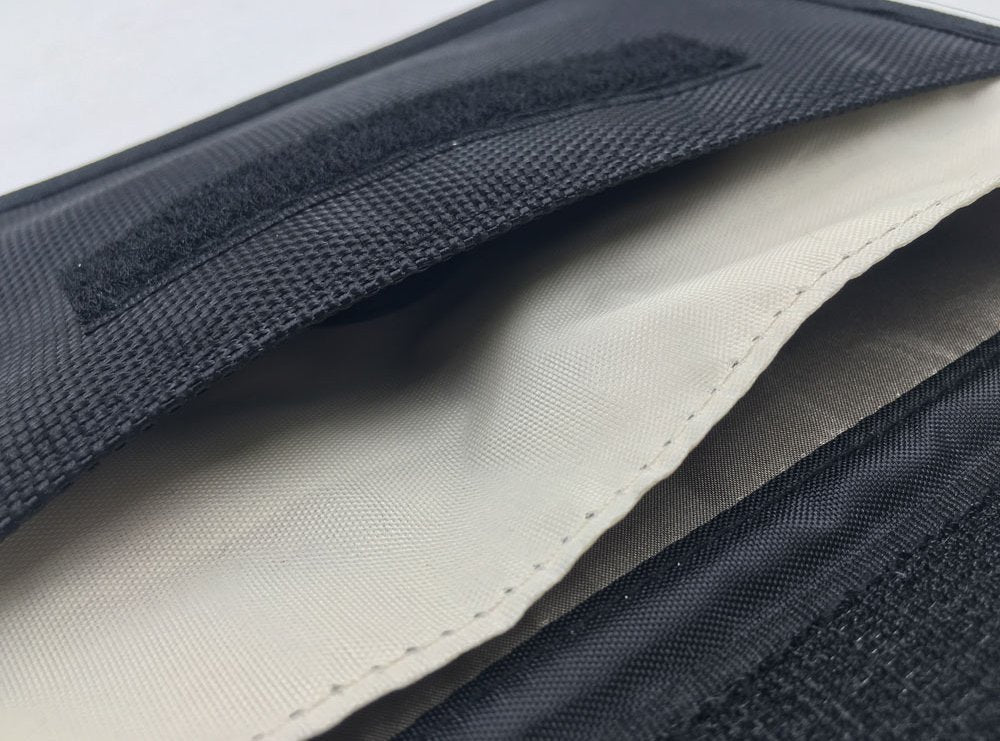 Apsaugos nuo vagystės dėklas automobilio raktams Telefono radijo blokavimas Faraday dėžutė Faraday narvas 20cm x 11cm juodas