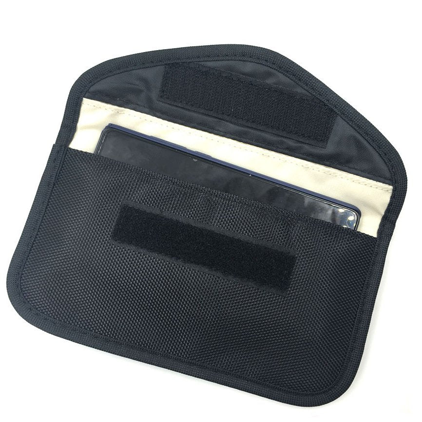 Apsaugos nuo vagystės dėklas automobilio raktams Telefono radijo blokavimas Faraday dėžutė Faraday narvas 20cm x 11cm juodas