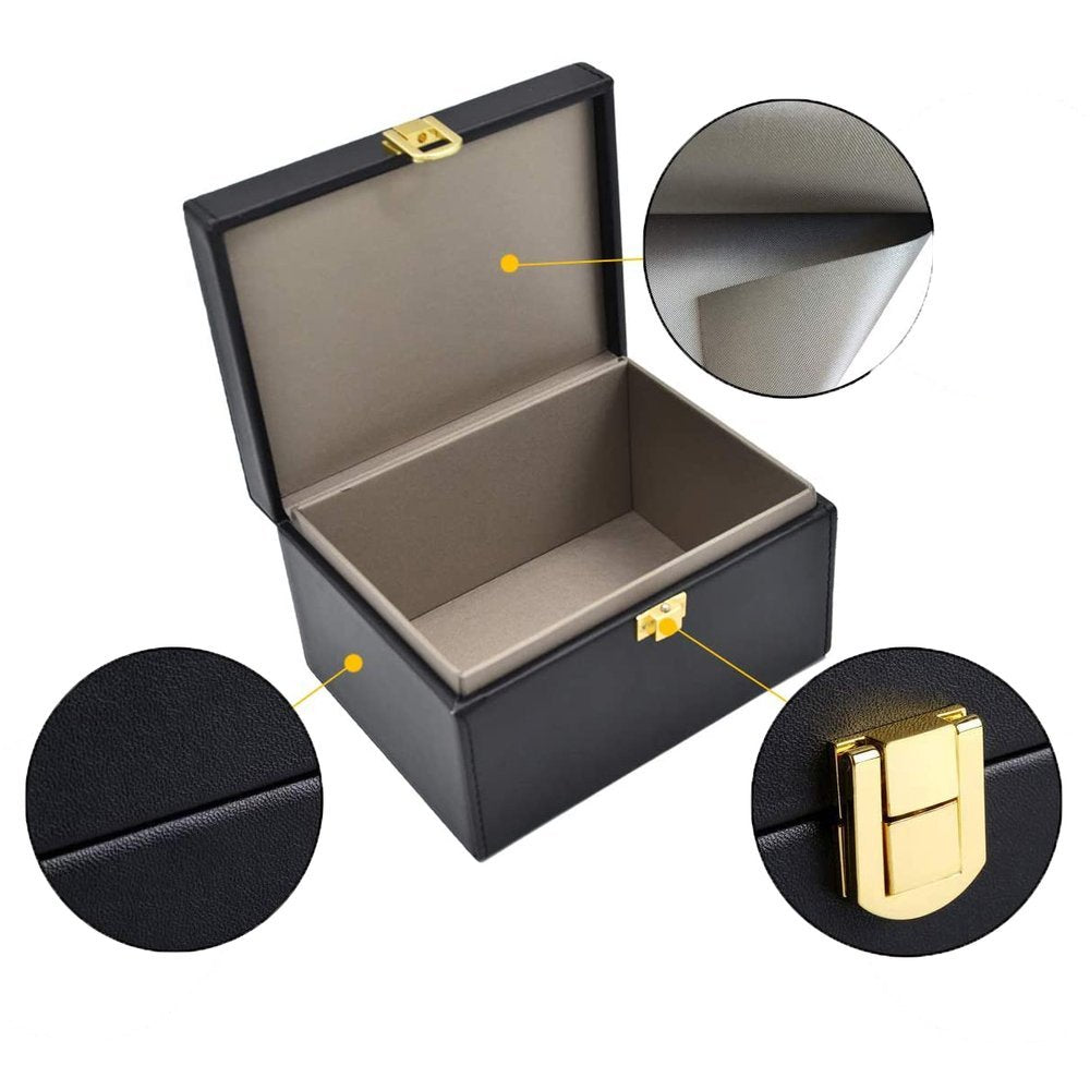 Signalų blokavimo krūtinė Radijo blokavimas Faraday Box automobilio raktams išmanusis telefonas juodas