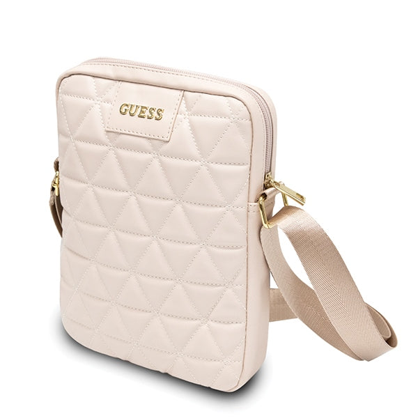 Guess Bag GUTB10QLPK 10" rožinė/rožinė Quilted Tablet Bag -- Uncategorized