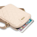 Guess Bag GUTB10QLPK 10" rožinė/rožinė Quilted Tablet Bag -- Uncategorized