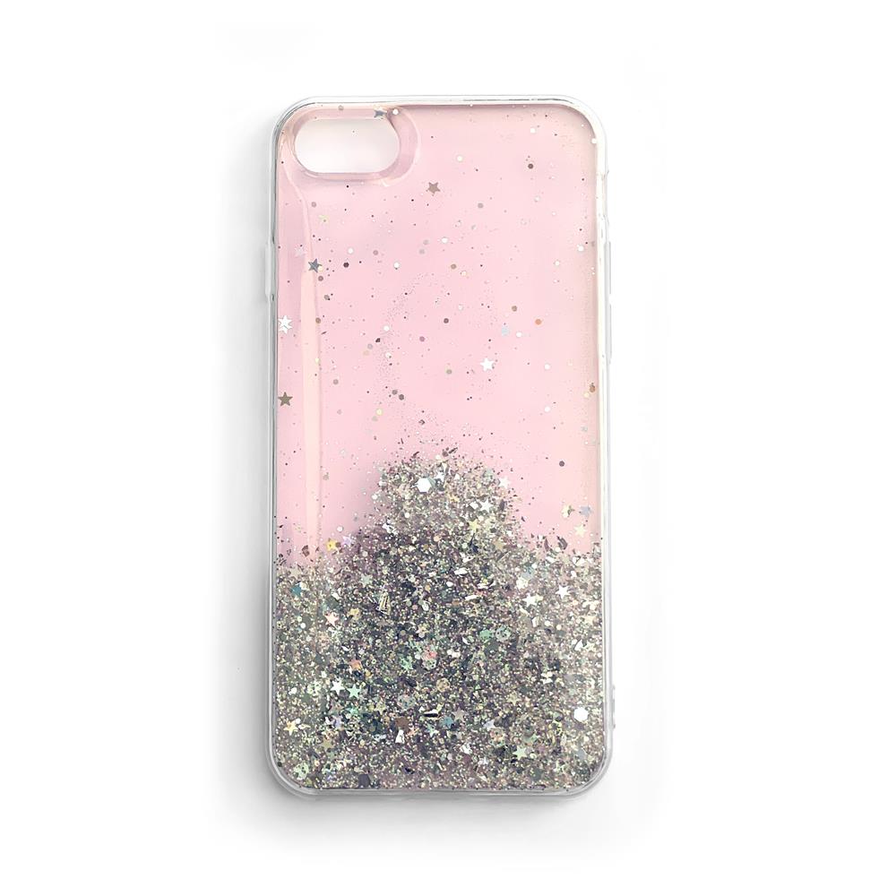 Wozinsky Star Glitter dėklas iPhone 12 Pro Max – rožinis Pirmasis paveikslėlis