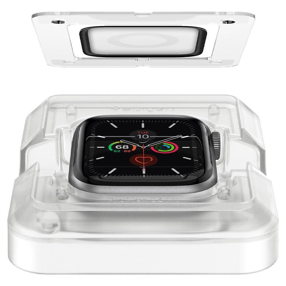Spigen ProFlex EZ Fit hibridinis stiklas Apple Watch 44 mm