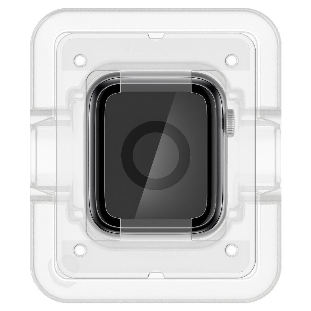 Spigen ProFlex EZ Fit hibridinis stiklas Apple Watch 44 mm