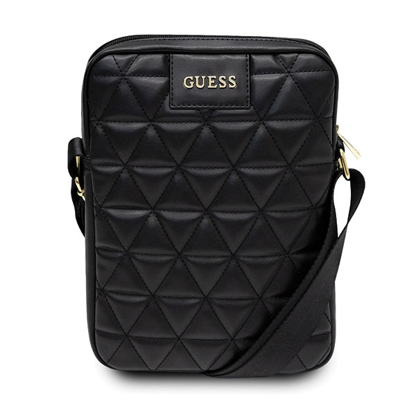 Guess Quilted 10" Tablet Bag - juoda -- Uncategorized