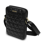 Guess Quilted 10" Tablet Bag - juoda -- Uncategorized