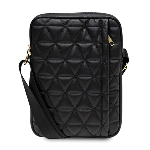 Guess Quilted 10" Tablet Bag - juoda -- Uncategorized