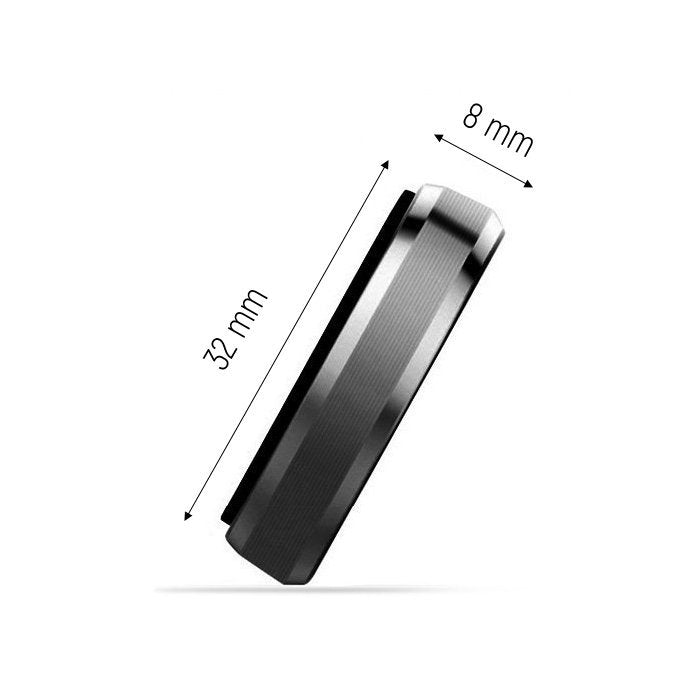 Wozinsky WMH-02 lipnus magnetinis automobilinis laikiklis prietaisų skydeliui, juodas