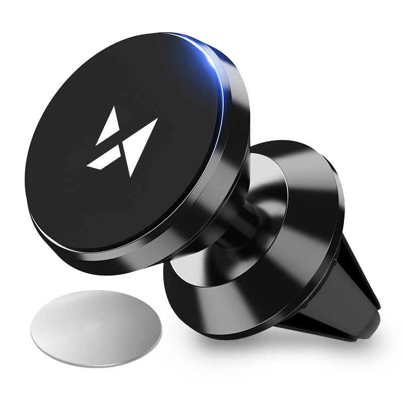 Wozinsky WMH-04 magnetinis automobilinis laikiklis oro grotelėms, juodas