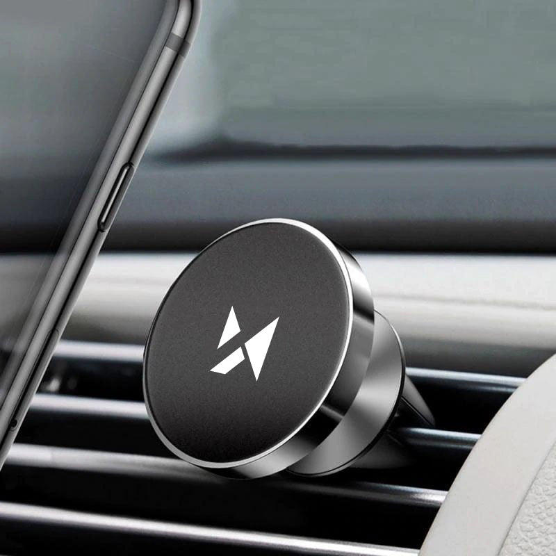 Wozinsky WMH-04 magnetinis automobilinis laikiklis oro grotelėms, juodas