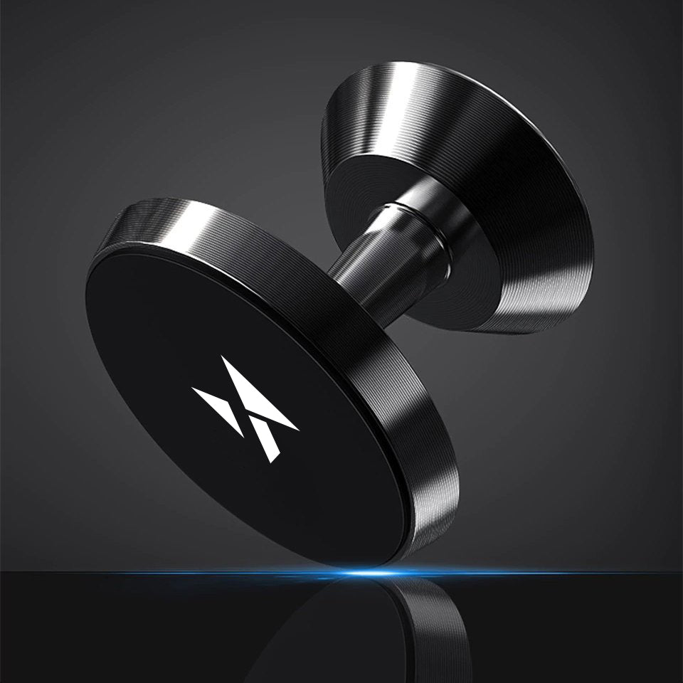 Wozinsky WMH-05 magnetinis automobilinis laikiklis prietaisų skydeliui 360, lipnus, juodas