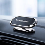 Wozinsky WMH-06 lipnus magnetinis automobilinis laikiklis prietaisų skydeliui 360, sidabrinis